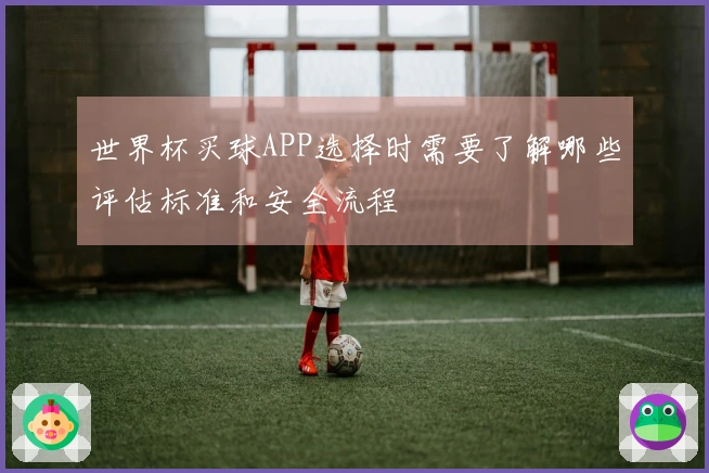 世界杯买球APP选择时需要了解哪些评估标准和安全流程
